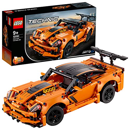 LEGO 42093 Technic Chevrolet Corvette ZR1 Modelo de Coche de Carreras 2en1 Set de Construcción para Niños +9 años