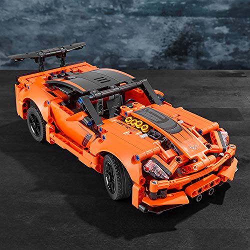LEGO 42093 Technic Chevrolet Corvette ZR1 Modelo de Coche de Carreras 2en1 Set de Construcción para Niños +9 años