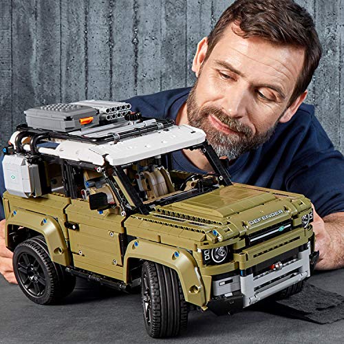 LEGO 42110 Technic Land Rover Defender Modelo de Exposición Coleccionable Todoterreno 4x4