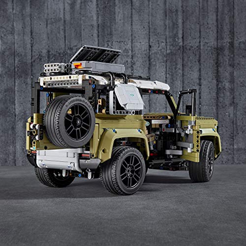 LEGO 42110 Technic Land Rover Defender Modelo de Exposición Coleccionable Todoterreno 4x4
