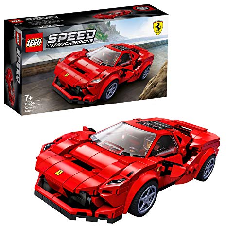 LEGO 76895 Speed Champions Ferrari F8 Tributo Juguete de Construcción