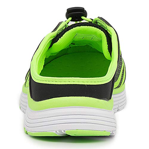 LEKANN 309 Sabots - Zapatillas deportivas para hombre (tallas 41-46), color Verde, talla 41 EU