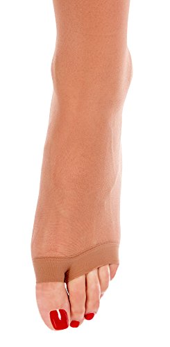 Levante Solare 6 Autoreggente 100% Made In Italy Medias autoadhesivas, 7, Transparente (Soleil Sle), Small (Talla del fabricante: 1) para Mujer