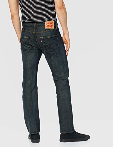 Levi's 501 Original Fit Jeans Vaqueros, Blue Dark Clean, 28W / 32L para Hombre