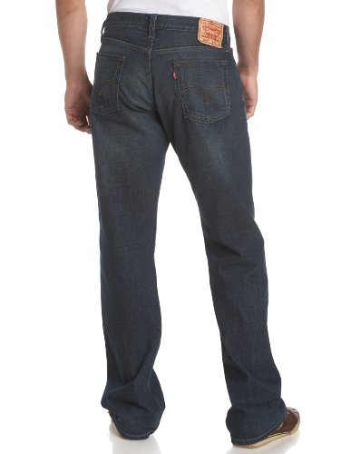 Levi's 527 - Pantalones vaqueros Overhaul para hombre, talle bajo, corte bootcut 28/30