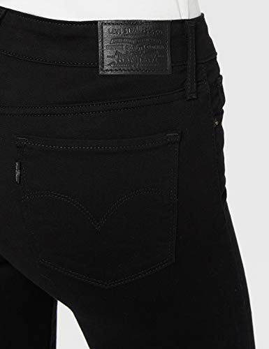 Levi's 711 Skinny Vaqueros, Black Sheep, 25W / 32L para Mujer