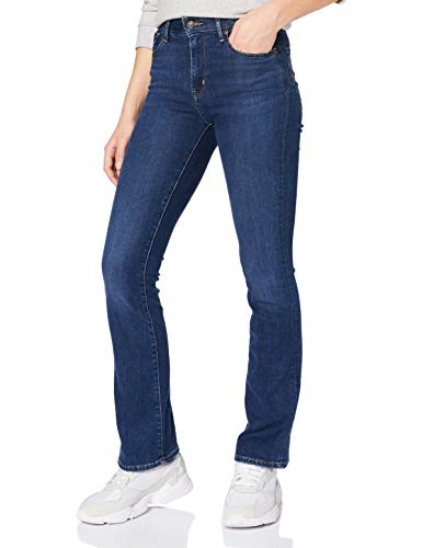 Levi's 725 High Rise Bootcut Jeans, Bogota Tricks, 26W / 30L para Mujer