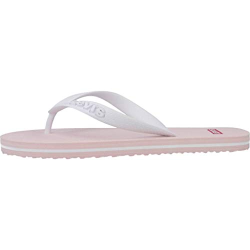 Levi's Dixon 2.0, Chanclas Unisex Adulto, Rose Rosa, 39/40 EU
