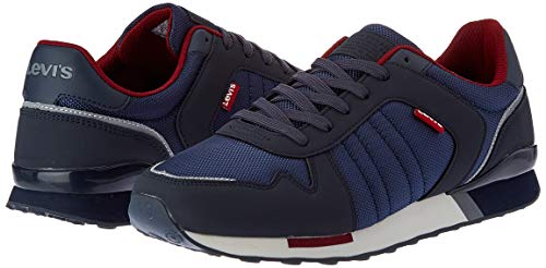 LEVIS FOOTWEAR AND ACCESORIAS Webb, zapatillas para hombre, marina, 42