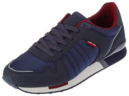 LEVIS FOOTWEAR AND ACCESORIAS Webb, zapatillas para hombre, marina, 42