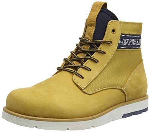 LEVIS FOOTWEAR AND ACCESORIOS JAX XLITE Zapatillas Hombre, Amarillo 41