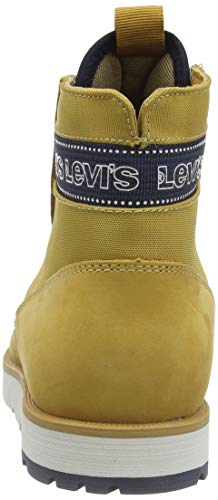LEVIS FOOTWEAR AND ACCESORIOS JAX XLITE Zapatillas Hombre, Amarillo 41