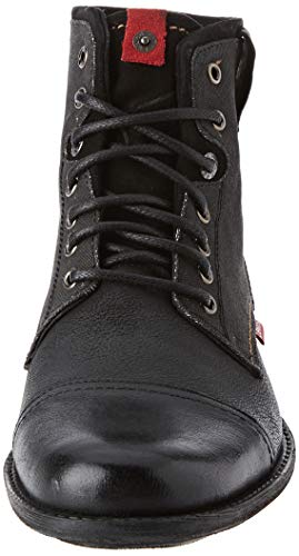 Levi's Fowler, Botas Slouch para Hombre, Negro (R Black 59), 45 EU