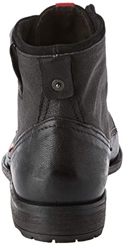 Levi's Fowler, Botas Slouch para Hombre, Negro (R Black 59), 45 EU