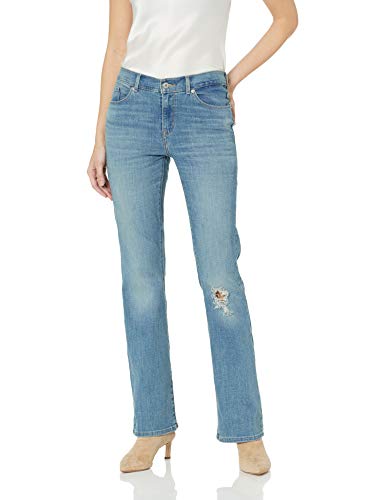 Levi's - Jeans clásicos para mujer - Azul - 12 US