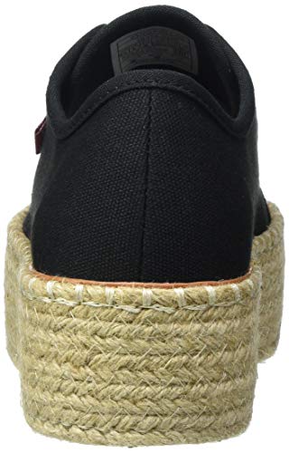 Levi's LAVIC, Zapatillas Mujer, Regular Black, 36 EU