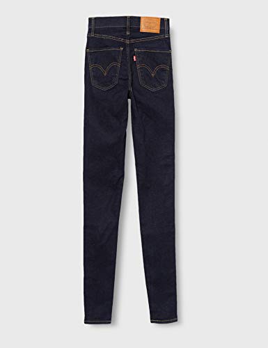 Levi's Mile High Super Skinny Vaqueros, Negro (Celestial Rinse), 25W / 32L para Mujer