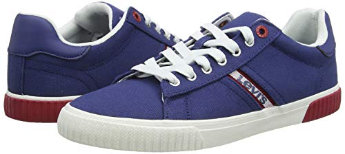 Levi's Skinner, Zapatillas Hombre, Azul (Navy Blue 17), 44 EU
