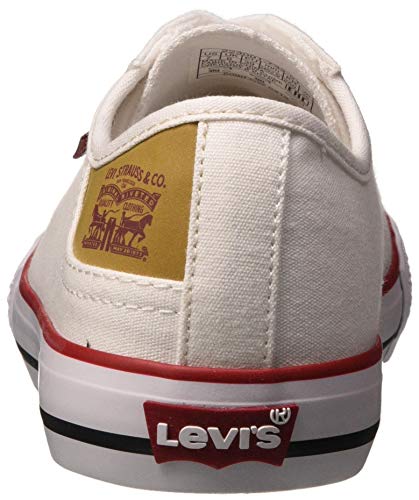Levi's Stan Buck, Zapatillas Hombre, Blanco (Regular White 51), 46 EU