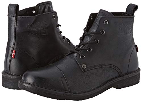 Levi's Track, Botas Biker Hombre, Negro (Boots 59), 40 EU