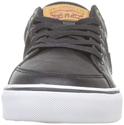 Levi's Turner, Zapatillas para Hombre, Negro (R Black 159), 44 EU