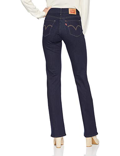 Levi's Women's Curvy Bootcut Jeans, Smooth Dark Rinse, 27 (US 4) S