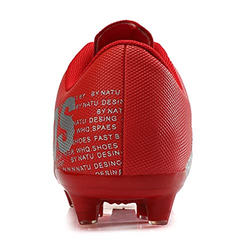 LIANNAO Zapatos de Fútbol Hombre Spike Aire Libre Profesionales Atletismo Training Botas de Fútbol Ligero Tacos Futbol Zapatos de Deporte 35-45EU