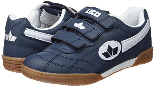 Lico 360214, Zapatillas Deportivas para Interior Unisex Niños, Azul (Marine/Weiss), 30 EU