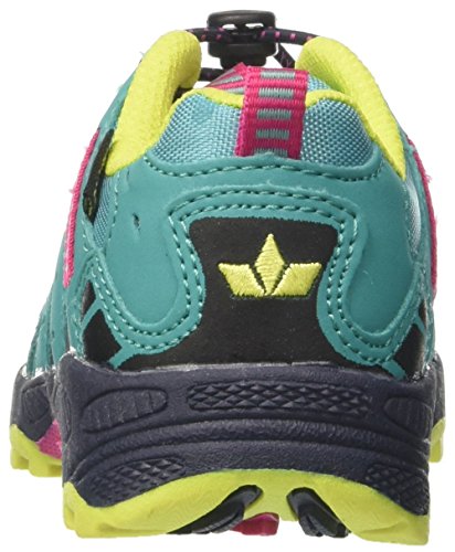 Lico Fremont, Zapatos de Senderismo para Niñas, Turquesa (Tuerkis/Pink/Lemon Tuerkis/Pink/Lemon), 31 EU