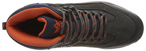 Lico Milan, Zapatos de High Rise Senderismo Hombre, Negro (Anthrazit/Orange Anthrazit/Orange), 43 EU