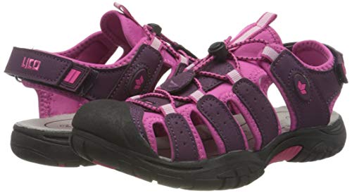 Lico Nimbo, Sandalia, Color Rosa Burdeos, 30 EU