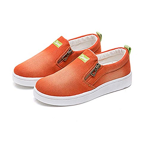 LIEBE721 Zapatos de Lona de Las Mujeres Zapatos cómodos para Caminar Zapatillas Casuales