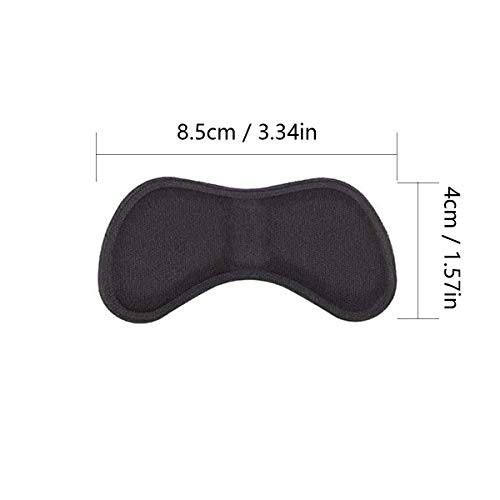 Liuxn 5 Pares de Plantillas de Zapatos Autoadhesivas, Almohadillas de cojín, Pegatinas para el Cuidado de los pies