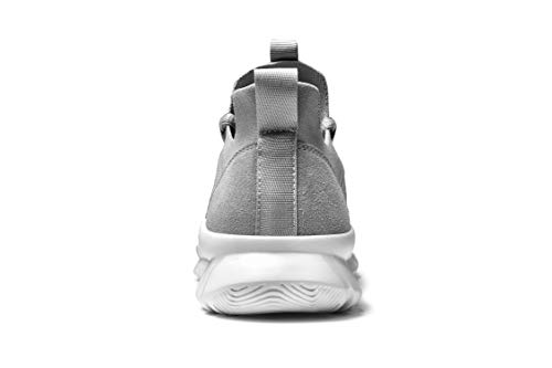 LK LEKUNI Zapatillas Running Hombre Mujer Zapatos Deporte para Correr Trail Fitness Sneakers Ligero Transpirable-Gris01-44