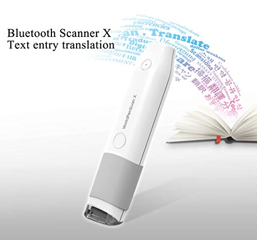 LLC-POWER WorldPenScanX – Pen Scanner y traductor, con conexión Bluetooth 4,0 para Windows/Mac/Android/iOS Smartphones y Tablets, Soporte para StarDict Dictionary