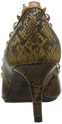 lodi Eira-SRGO, Zapatos de tacón con Punta Cerrada Mujer, Multicolor (Rodeo Ocre Rodeo Ocre), 39 EU