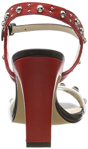 lodi HARO, Sandalia con Pulsera Mujer, Multicolor (Glove Blanco Glove Blanco), 38 EU