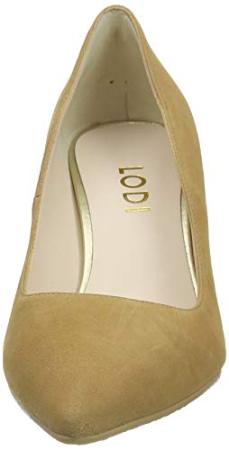 lodi Mavi-GO, Zapato Salón Mujer, Ante Camel, 38 EU