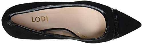 lodi MOE100, salón Mujer, Ante Negro, 39 EU