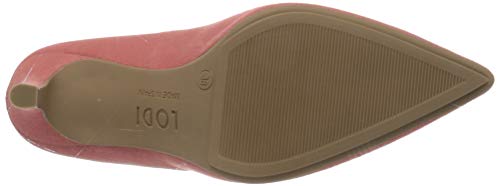 lodi Rachel-TP, Zapato Salón Mujer, Ante Coral, 38 EU