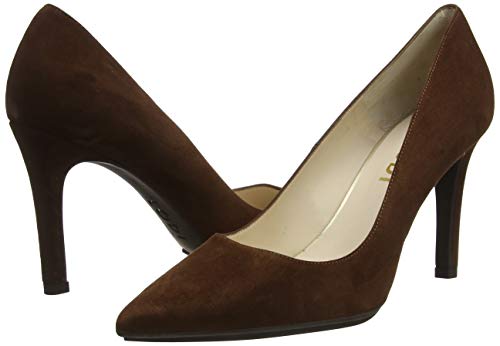 lodi Rachel-TP, Zapatos de tacón con Punta Cerrada Mujer, Marrón (Ante Caoba Ante Caoba), 40 EU