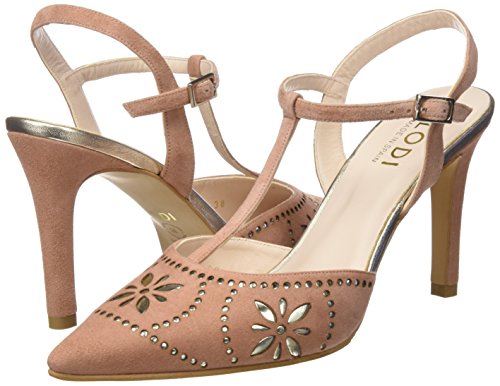 lodi Ramal, Sandalias con Tira a T para Mujer, Rosa (Ante Rubor), 40 EU
