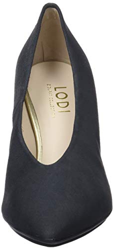 lodi Shana, Zapatos de tacón con Punta Cerrada para Mujer, Gris (Ante Pizarra), 41 EU