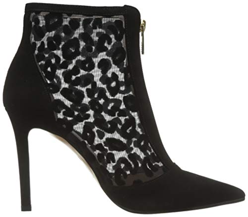 lodi VIRU, Botines Mujer, Negro (Ante Negro Ante Negro), 40 EU