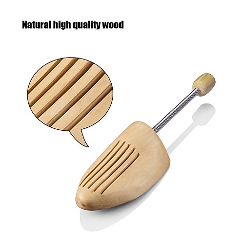 logei® 1 par de la alta calidad de caracol de madera hormas de zapatos primavera Camilla zapatos Siguiente Hombres Gr. 43-44