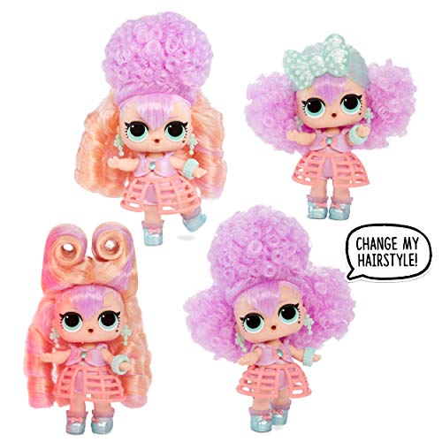 LOL Surprise Muñecas Coleccionables para Niñas , Con 15 Sorpresas y Cabello Intercambiable , Muñecas #Hairvibes
