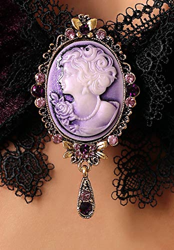 Lolitta Dessous - Conjunto de lencería - para mujer rojo oscuro L/XL