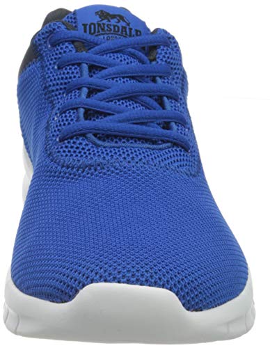 Lonsdale TYDRO, Zapatillas para Correr de Carretera Hombre, Azul Marino, 42 EU