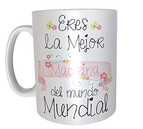 Los Eventos de la Tata. Tazas para la Mejor Madrina del uniiverso