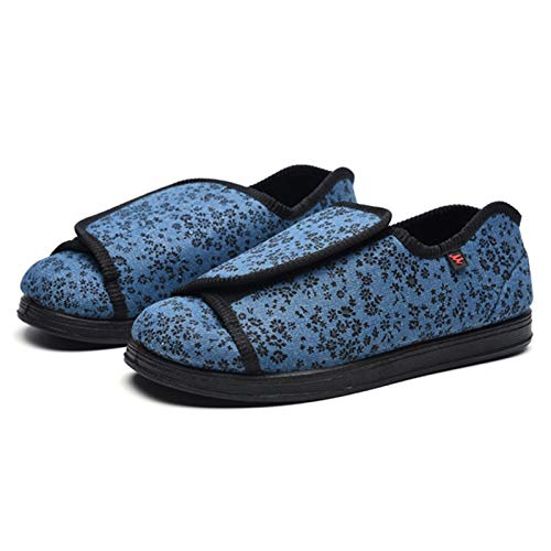 Los zapatos ortopédicos for las mujeres se abrieron los zapatillas obesos guía ancianos gran tratamiento elevable Hallux Valgus lesión en la cirugía de gasa edema diabético deformado pulgar calzado